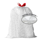 Amazon Basics Ultra-Force Tall Kitchen Drawstring Trash Bags, Classic Clean Scented, 13 Gallon, 80 Count with Odor Control