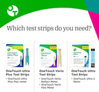 OneTouch Ultra Test Strips - 90 Count - Diabetic Test Strips for Blood Glucose Meter & Daily Blood Sugar Levels - 30 Count/Pack (3 Pack)