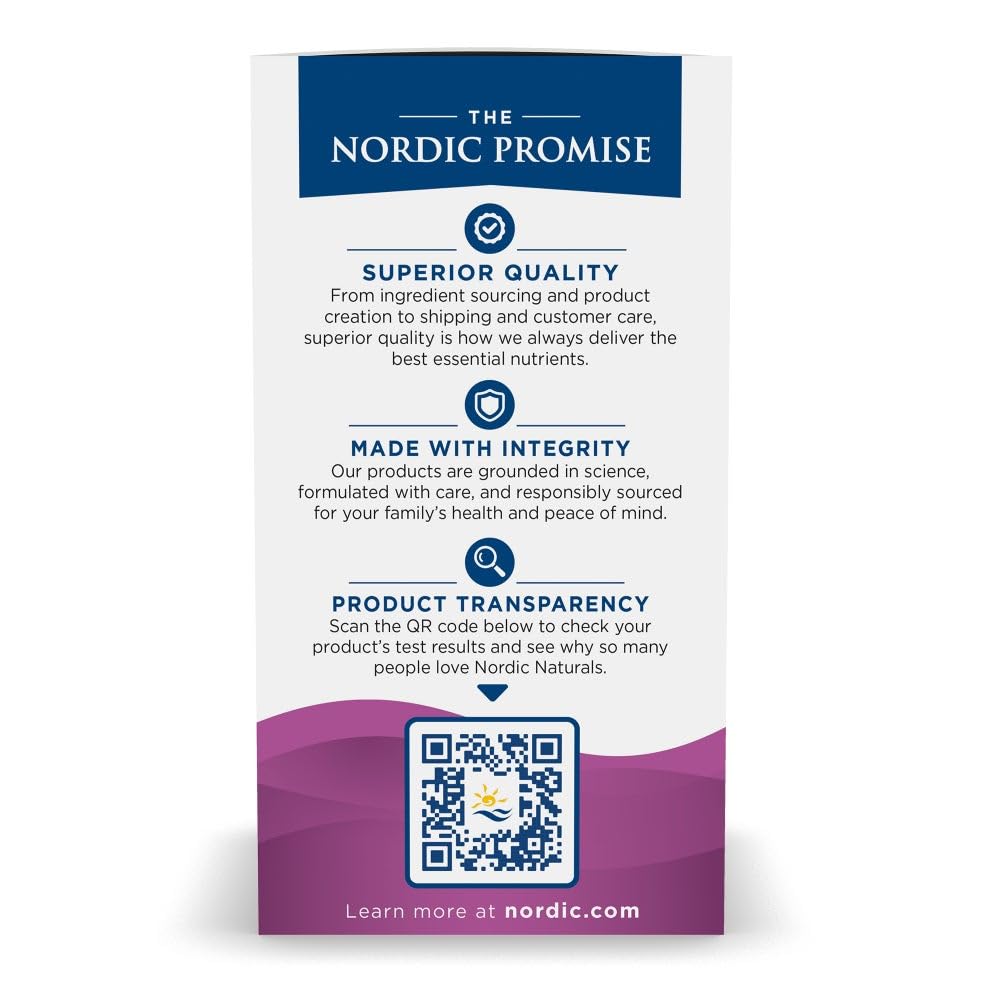 Nordic Naturals Prenatal Multivitamin for Women - Daily Vegetarian Prenatal Vitamins - 22 Essential Nutrients, Including B6, Folate, and Iron - 60 Tablets - 30 Servings