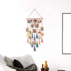 Macrame Hanging Photo Display Wall Boho Room Decor for Teen Girl Gifts
