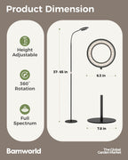 Bamworld Grow Lights for Indoor Plants, Full Spectrum Plant Lights