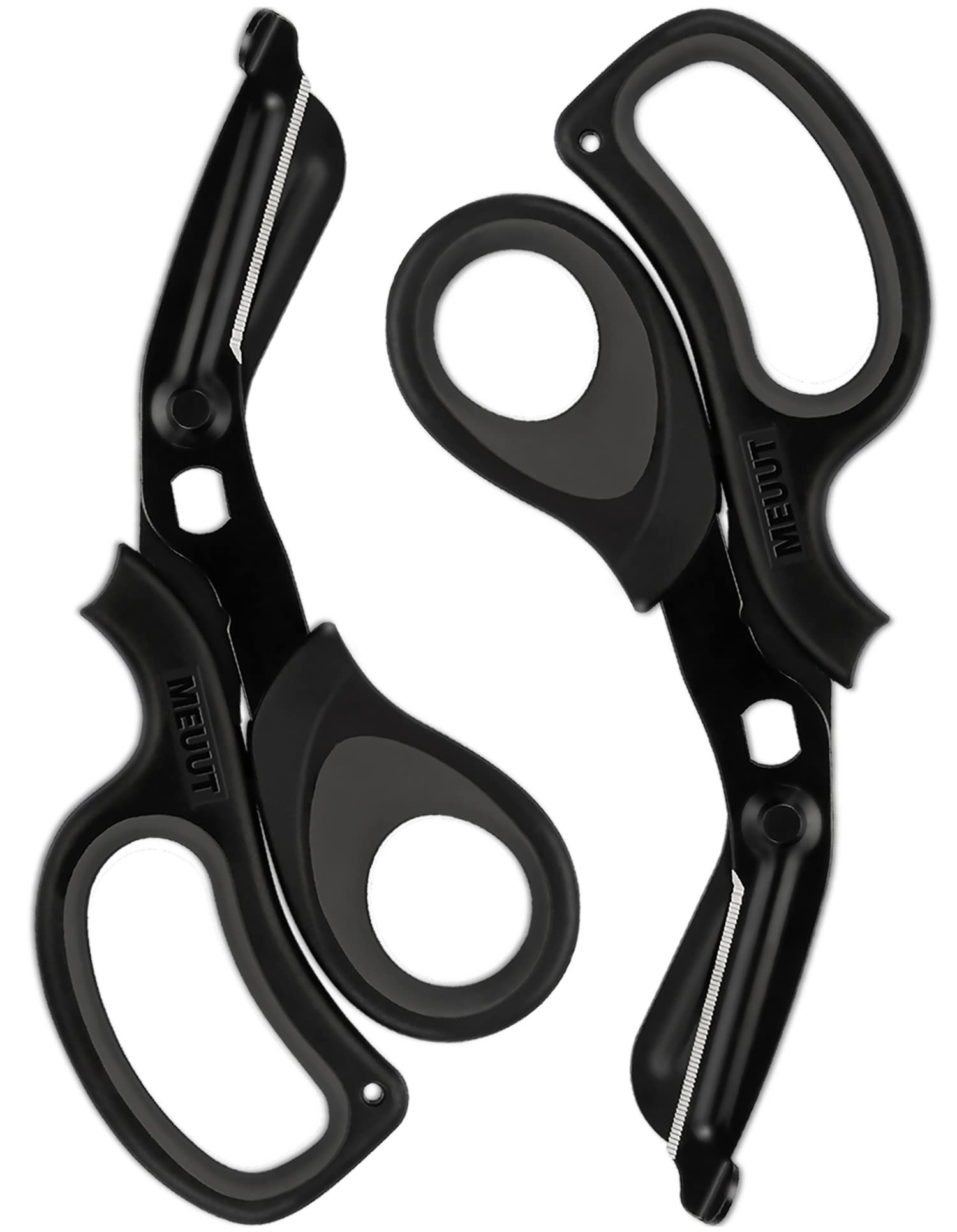 MEUUT Medical Scissors 2-Pack Trauma Shears for Nurses All Purpose Scissors
