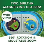 National Geographic Bug Catcher Kit for Kids - Kids Bug Habitat with Magnified Viewer, Bug Catcher, Tweezers & Learning Guide, Insect Habitat, Outdoor Toys, Kids Bug Catching Kit, Bug Box