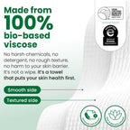 Clean Skin Club Clean Towels® XL Sensitive Skin | Ultra-Soft Disposable Face Towels Infused with Aloe & Glycerin | Dermatologist-Approved Towels for Sensitive Skin, Makeup Remover Dry Wipes, 50 count