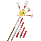 Wolf-Garten RFM15 Multi-Change Push/Pull Weeder Cultivation Tool Head, Red, 15 cm