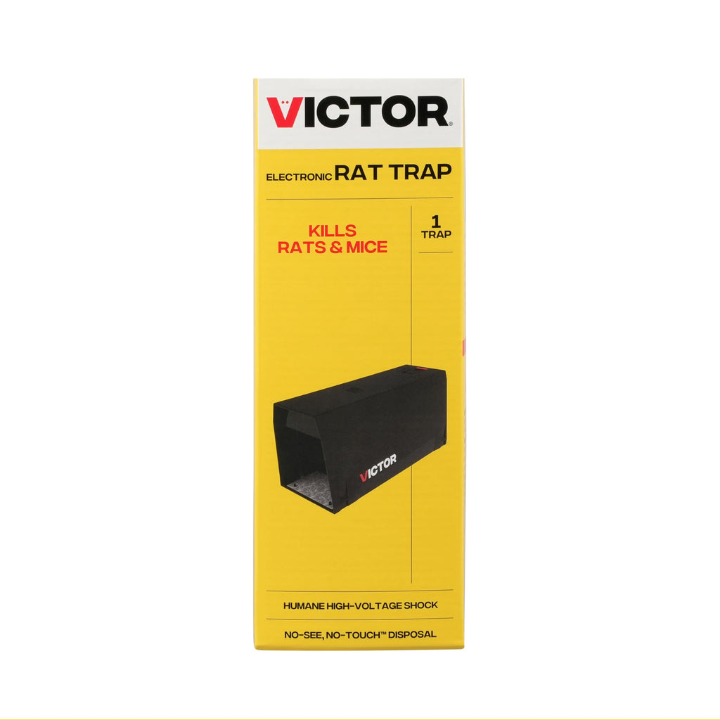 Victor Electronic Rat Trap 1-Pack, Indoor Humane Electric Rodent Killer