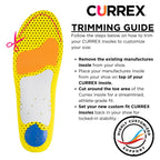 CURREX RunPro Insoles for Running Shoes, Arch Support Inserts to Help Reduce Fatigue, Prevent Injuries, Boost Performance for Men & Women (Medium Arch, Size Large)