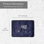 2 FlexiKold Gel Ice Packs (Standard Large: 10.5" x 14.5") - Reusable Cold Pack for Injuries, for Back Pain Relief, Migraine Relief Pad, After Surgery, Postpartum, Headache, Shoulder - 6300-COLD 2PK