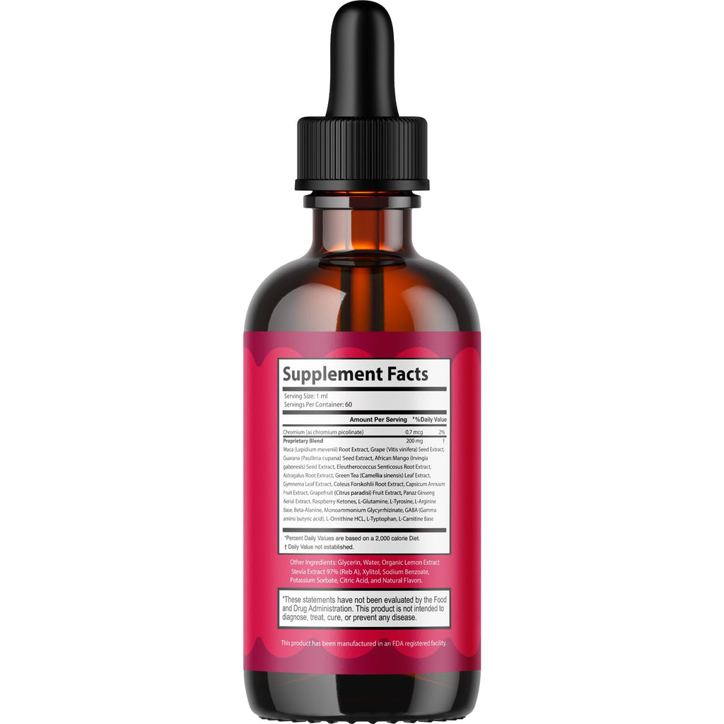 JellyBurn Drops - Official Jelly Burn Advanced Liquid Supplement Drop Premium Formula - Maximum Strength, All Natural Vitamins Support for Overall Health & Wellness, 1 Bottle for 1 Month