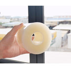 Birllaid Window Sealing Tape, Window AC Sealing Tape,3 Pack-2 inch x55Yards(165 FT) Total165yds (495 FT), No Residue, Clear