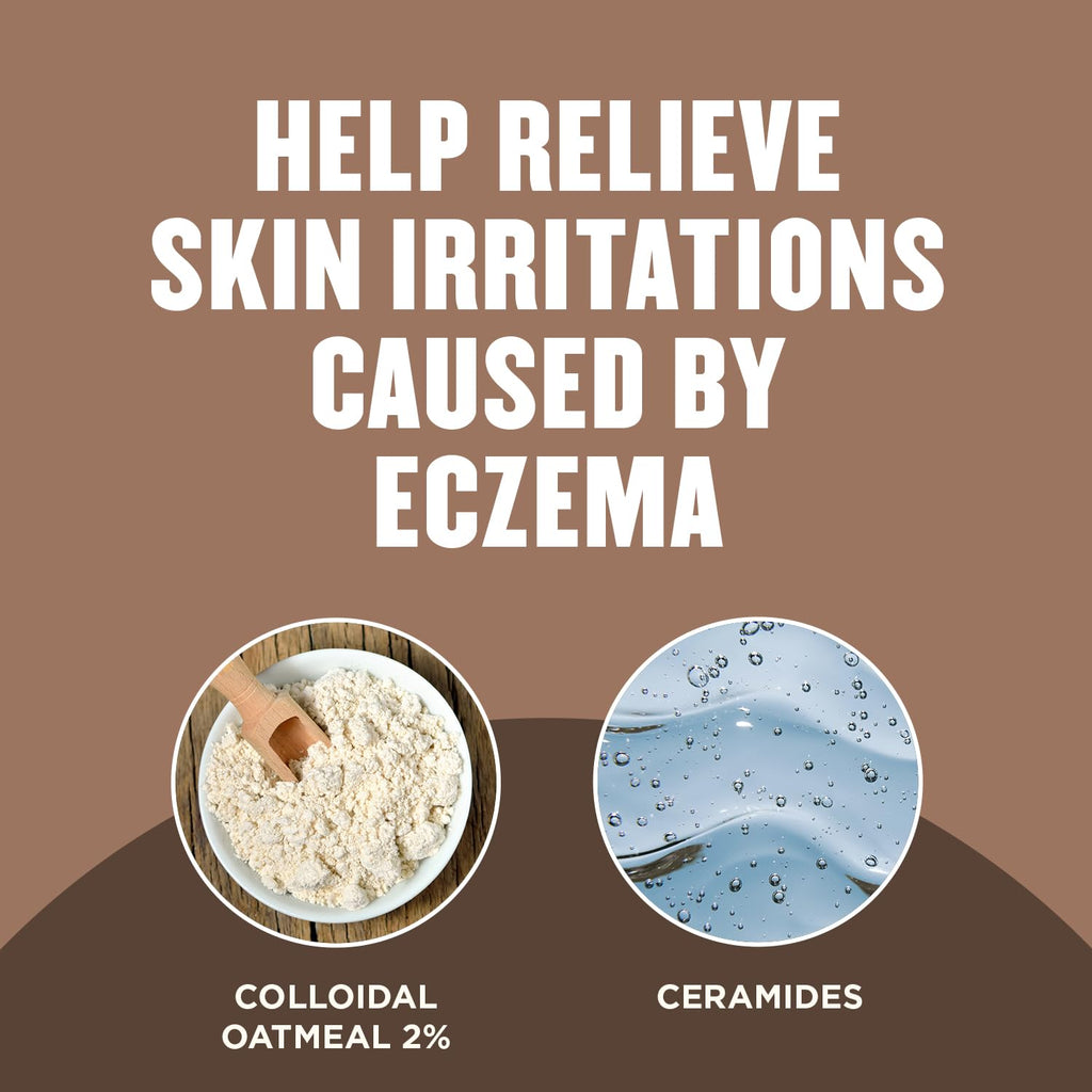 Gold Bond Medicated Eczema Relief Skin Protectant Lotion, 14 oz Lotion With 2% Colloidal Oatmeal