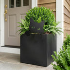 Doesen Black Cat Fence Decor Metal Cat Silhouettes Garden Decor Yard Art