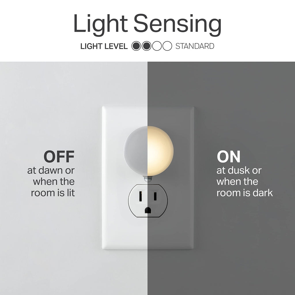 Lights by Night, LED Night Lights Plug Into Wall, 10-Pack, Dusk to Dawn Auto On/Off Sensor, Soft White, Plug In Nightlight Perfect for Adults, Kids, Bedroom, Bathroom, Hallway, Kitchen