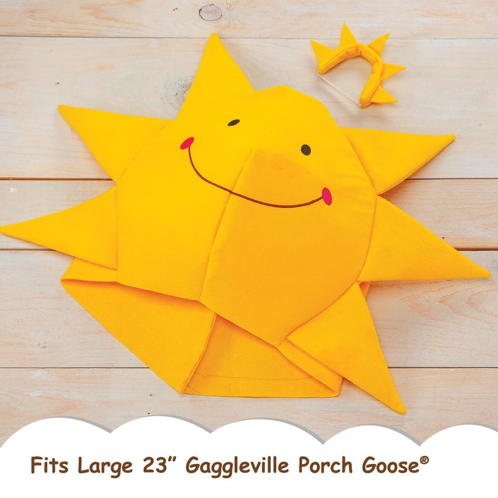 Gaggleville Sun Goose Outfit, Fits Large 23" H Statue, by Fox Valley