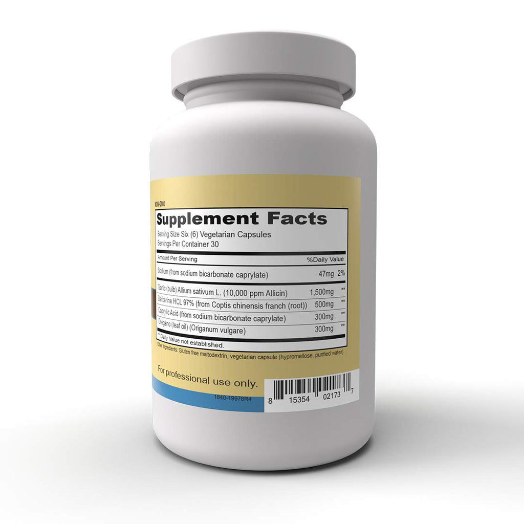 Priority One Vitamins SIBOtic™ (180) Caps - Support for Healthy Small Intestinal Bacterial Balance.* Exclusive Formulation by Dr. Mona Morstein Clinical Strength