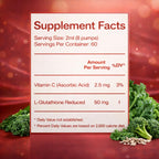 Dr. Colbert, MD Nano Reduced L-Glutathione Liquid Spray | Raspberry Flavor | by Divine Health | Nanonization | Superior Absorption | Includes Vitamin C | Sugar Free | 60 Servings | 4oz