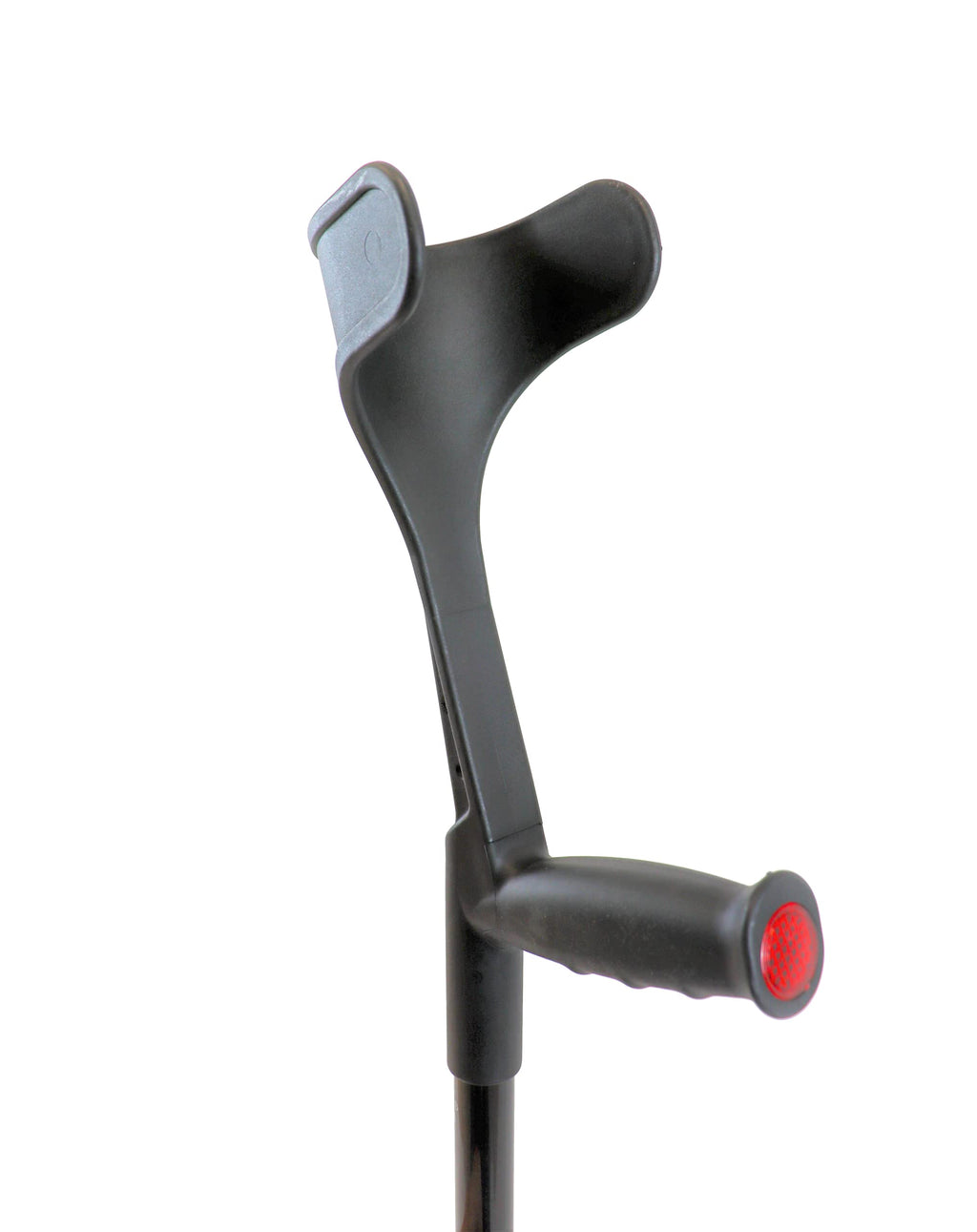 KMINA Folding Crutches of Carbon Fibre (x1 Unit), Open Cuff, Lightweight, Forearme Foldable Crutch - Made in Europe - KMINA PRO