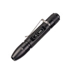 Weltool M6-Mini LED Cap Flashlight Ultra-Compact, 3000K Warm White EDC Pocket Light with Clip No-Glare Even Beam- High Color Rendering of 85% - Perfect Pen Light - for Inspection Reading by AAA Cell