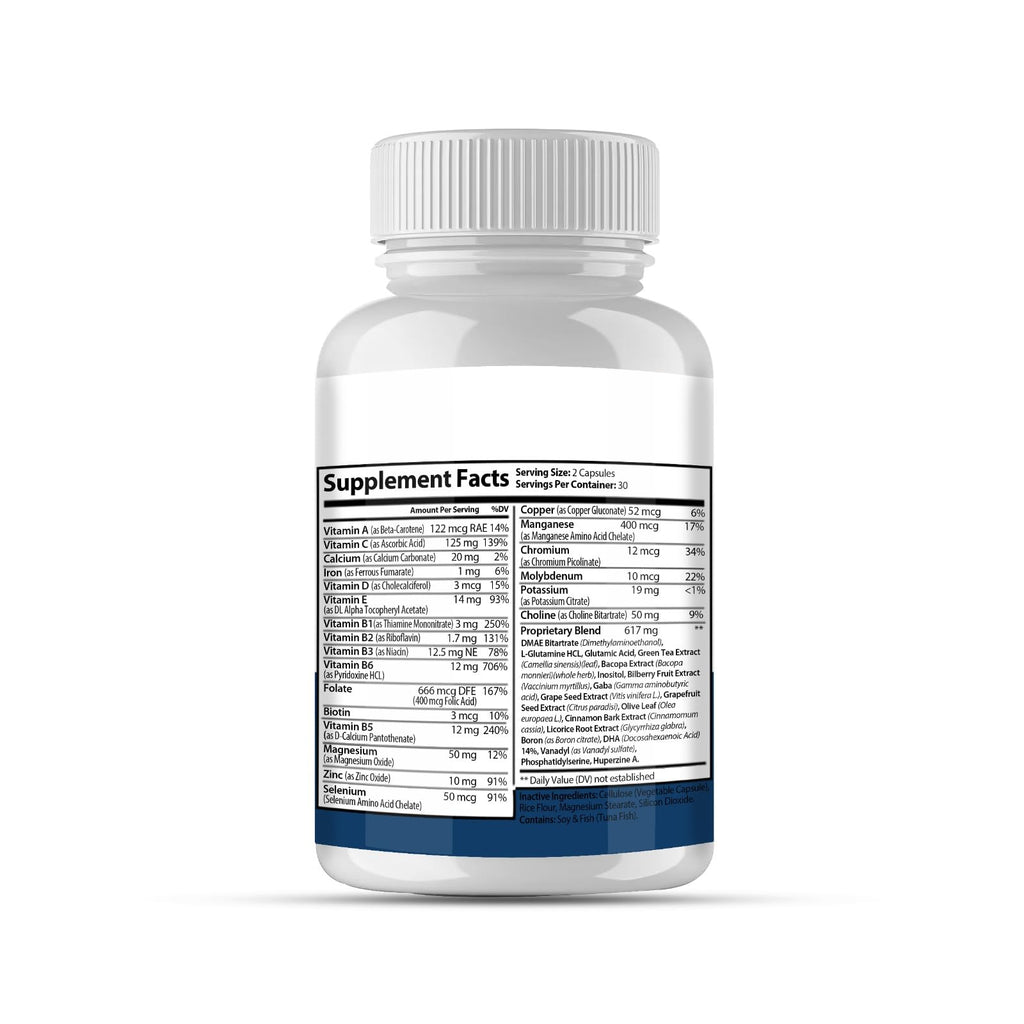 Mind Tech Advanced New Formula Supplement 3 Pack 90 Days Supply