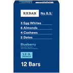 RXBAR Protein Bars, Protein Snack, Snack Bars, Blueberry, 22oz Box (12 Count)