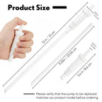 Sieral 2 Pcs Replacement Liquid Soap Dispenser Pump Only 22 Inch