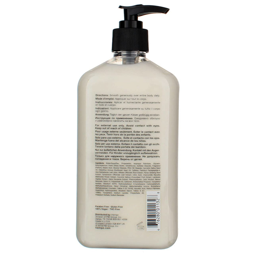 Hempz Body Moisturizer Age Defying 17 Ounce Pump (500ml) (Pack of 2)