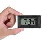 TMISHION LCD Digital Table Car Dashboard Desk Electronic Clock with Date Time Calendar Display for Home Office Car - 3.0 * 1.7 * 0.7 Inch