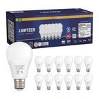 A19 LED Light Bulbs, 12 Pack, 60 Watt Equivalent, 9W Soft White Warm White 3000K LED Light Bulb, 810 LM, Bedroom, Living Room, Kitchen, Garage, Soft White LED Light Bulbs, Non-Dimmable, E26, UL Listed