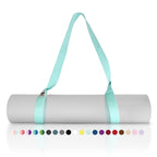 Tumaz Yoga Mat Strap [MAT NOT Included] (2 Sizes) with Extra Thick & Comfy Delicate Texture, Adjustable Yoga Mat Carrier