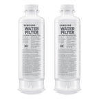 Samsung HAF-QIN-2P/EXP Genuine Refrigerator Water Filter, Reduces 99% of Harmful Contaminants for Clean, Clear Drinking Water, 6-Month Life, Easy Install, Pack of 2