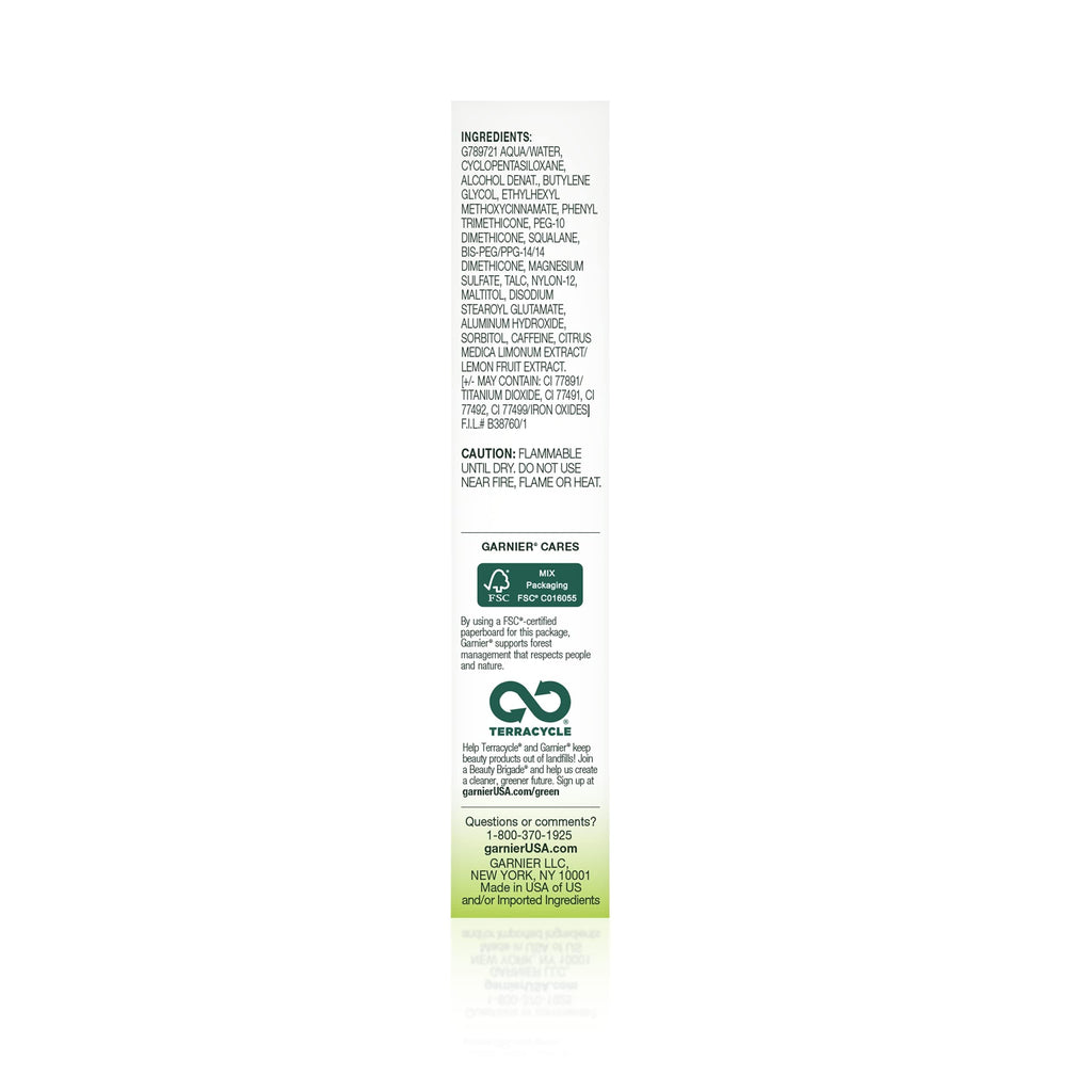 Garnier SkinActive Clearly Brighter Anti-Dark Circle Eye Roller, Sheer Tint Light/Medium, 0.5 Fl Oz (15mL), 1 Count (Packaging May Vary)