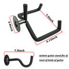 Jashem Guitar Wall Mount - Acoustic & Electric Guitar, Ukulele, Banjo & Mandolin Wall Hanger (2 Packs)