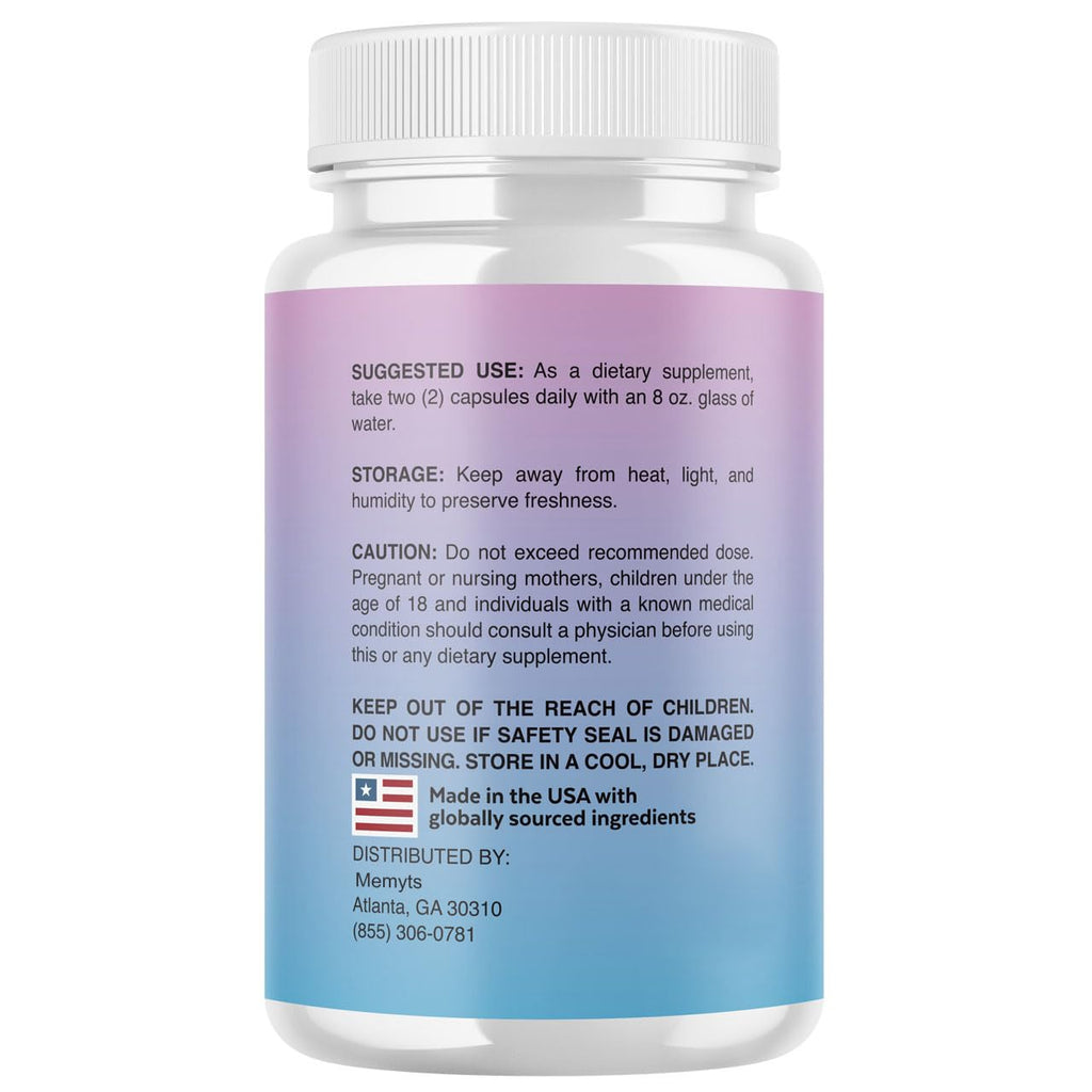 Valdivia (5 Pack) Memyts – Natural Daily Supplement with B Vitamins and Herbal Extracts | Non-GMO | Made in USA | 100% Natural, 300 Capsules, 5-Month Supply