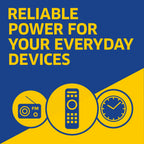 Varta Longlife AA Batteries (100 Pack), Alkaline Double A Battery