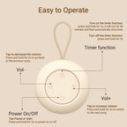 Portable Baby Sound Machine & Essentials for Babies & Kids-Putty
