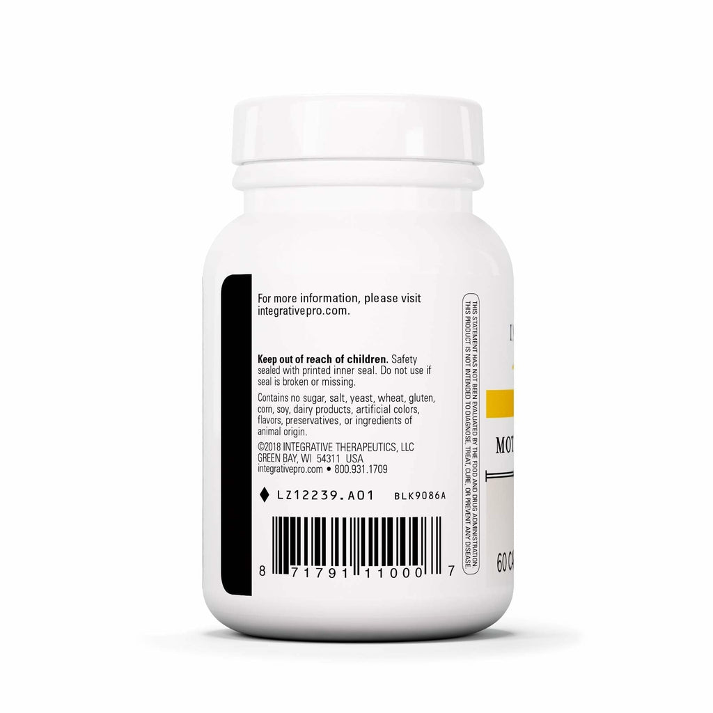 Integrative Therapeutics Motility Activator – GI Motility & Gut Health Support Supplement* - Dairy-Free & Gluten-Free - 60 Capsules (60 Servings)