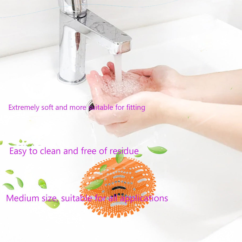 12-Pack Urinal Screen Deodorizer Mat, urinal cake 4 Fresh Scents, Anti-Splash Design for Commercial Bathrooms