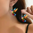 Hummingbird Earrings for Women with 925 Sterling Silver Hooks