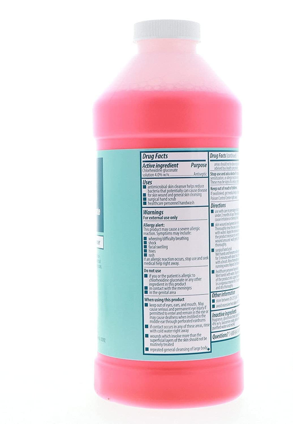 Hibiclens Antimicrobial Skin Liquid Soap,32 Fluid Ounce (Pack of 2)
