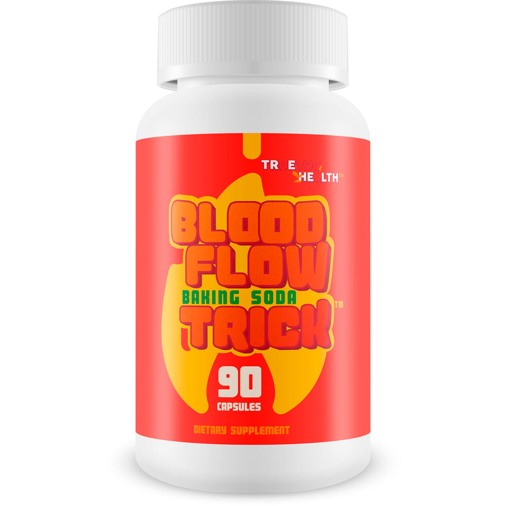 Baking Soda Trick for Men - Our Best Blood Flow Pills - Male Circulation Supplement for Advanced Blood Flow Care - Natural Circulation Supplements - Blood Circulation Supplements for Men