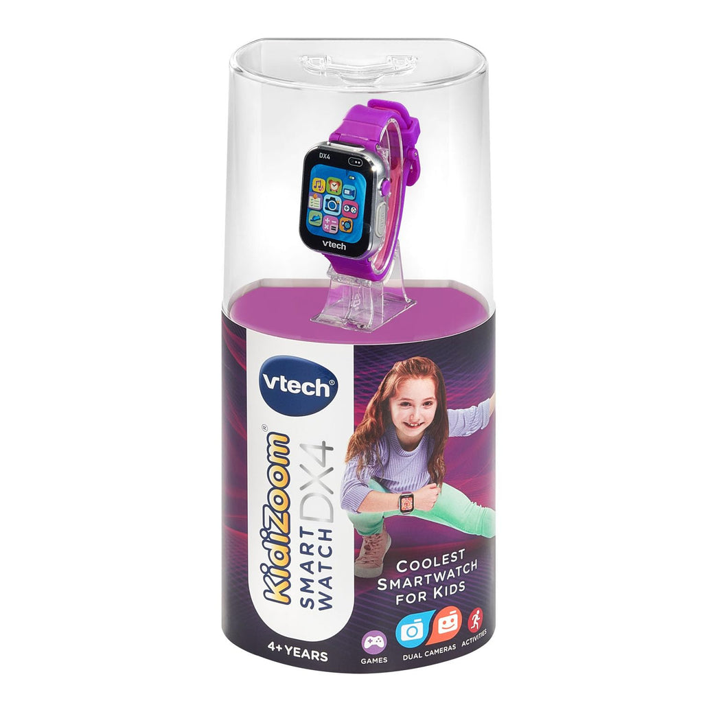 VTech KidiZoom Smartwatch DX4, Purple