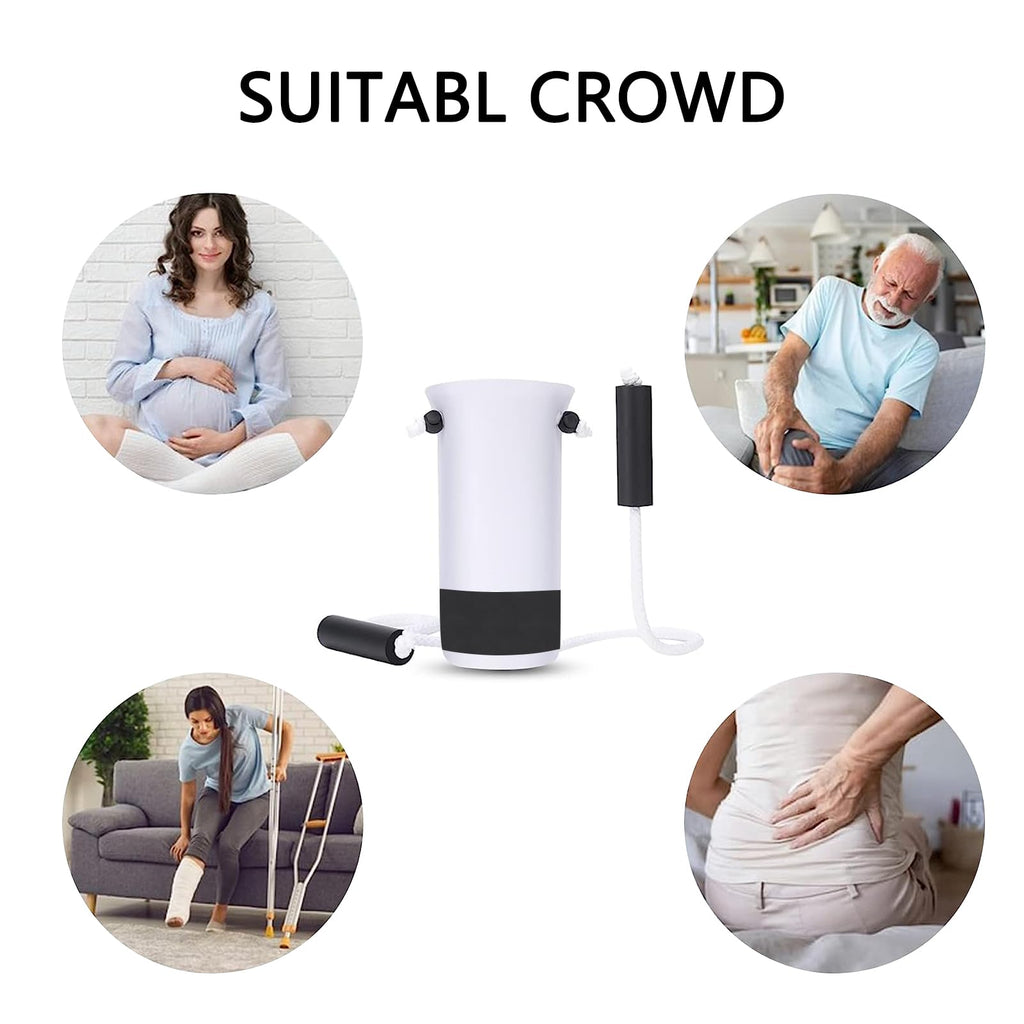 DILSIAI Sock Aid Device for Seniors Assistant Device no Bending Helper Easy on and Off Stocking - Without Bending, Slip Resistance, Reliable Sock Aid Device for Seniors (White)
