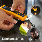KOLSOL F02 Underground Cable Locator, Wire Tracer with Earphone, Cable Tester for Dog Fence Cables Irrigation Control Wires