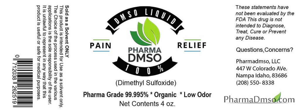 4 OZ. Liquid DMSO Pharma Grade