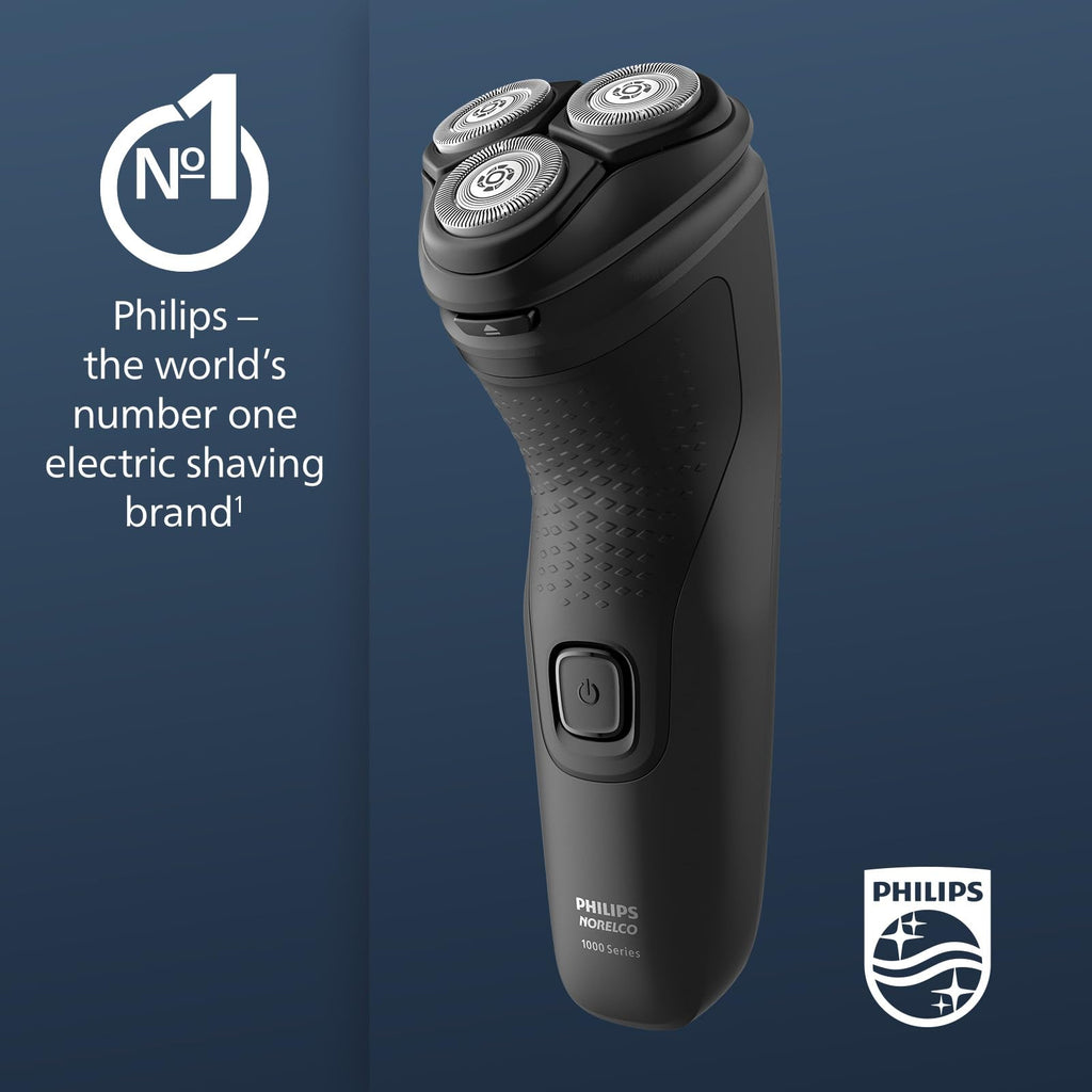 Philips Norelco Shaver 1100, with Comfort Cut Blades & 4D Flex Heads (Corded Use Only), S1016/90