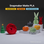 Snapmaker Matte PLA Filament 1.75mm, RFID 3D Printer Filament for Snapmaker U1, Dimensional Accuracy +/- 0.02mm, 300mm/s High Speed Printing Clog-Free for Most FDM Printers,1kg(2.2lbs) Pine Green