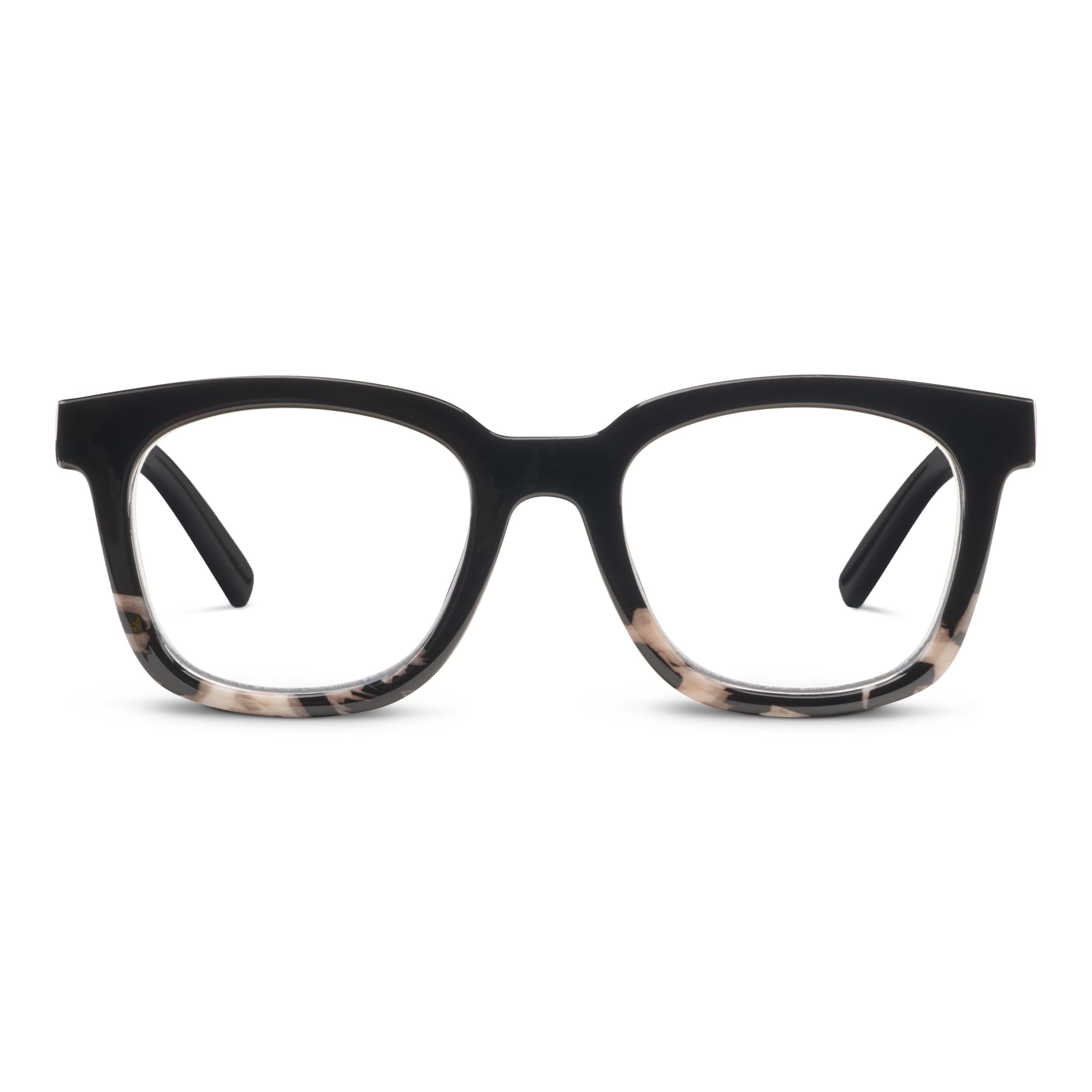 Peepers by PeeperSpecs To the Max - Black/Black Marble +1.75