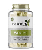 Evergreen Herbs Wereke Capsules - 90 Vegetable Capsules, 1350 mg Per Serving, Mexican Wereque Herb Supplement for, No Fillers, Binders, or Additives