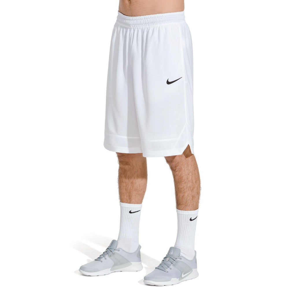 Nike Unisex Everyday Cushioned Training Crew Socks (6 Pairs), White/Black, Large
