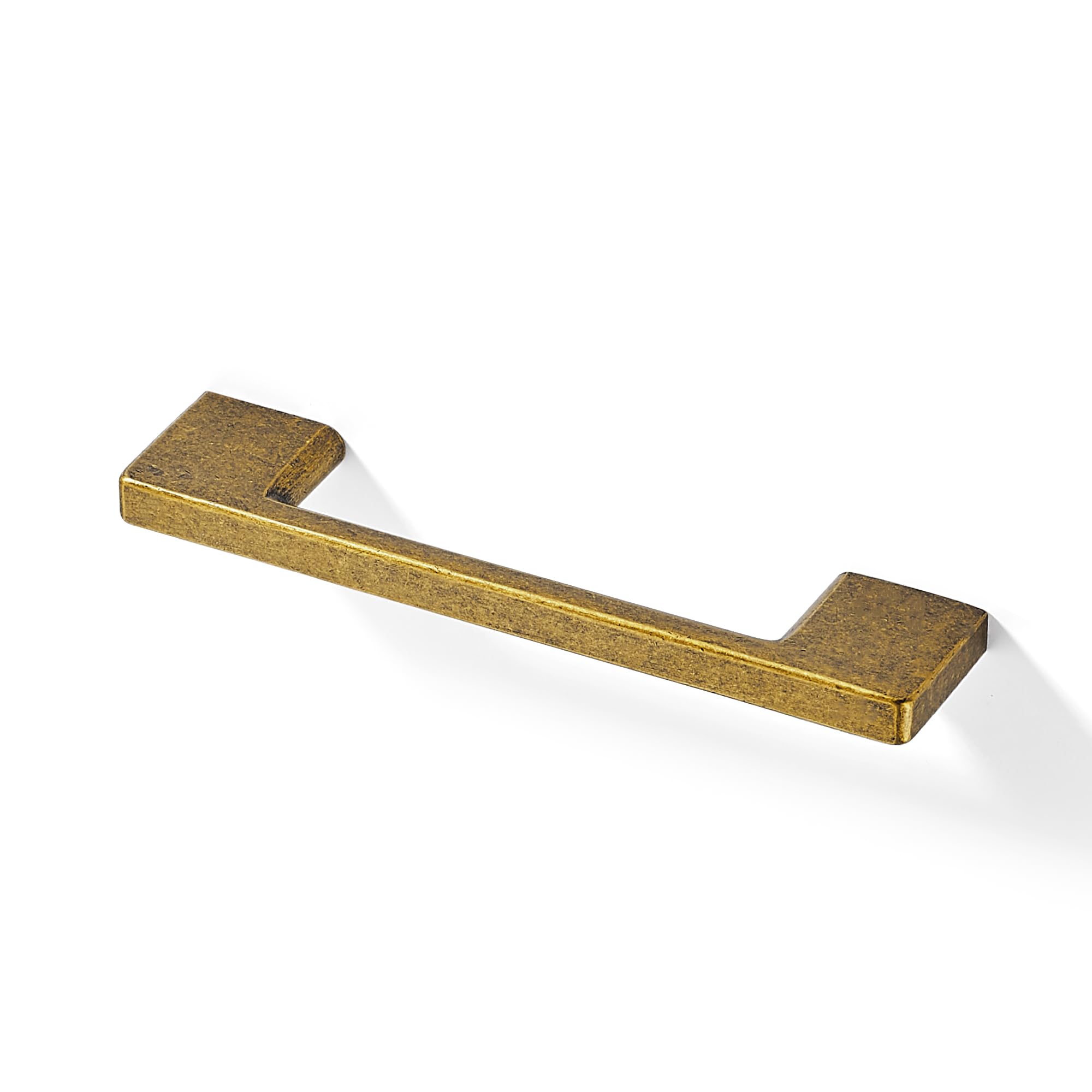 TUNNY 10 Pack Classic Cabinet Handles-3"/76mm Screw Spacing Antique Brass Furniture Hardware Handles for Kitchen Cabinets Bedroom Cabinet Pull